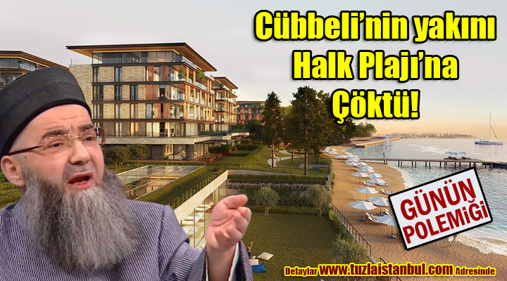 Cübbeli’nin yakını Halk Plajı’na çöktü!